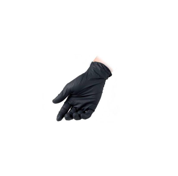 GUANTO NITRILE SENZA POLVERE NERO Gr. 4,0